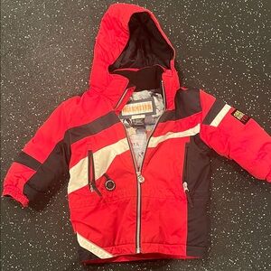 Obermeyer Red and Black Kids' Jacket
